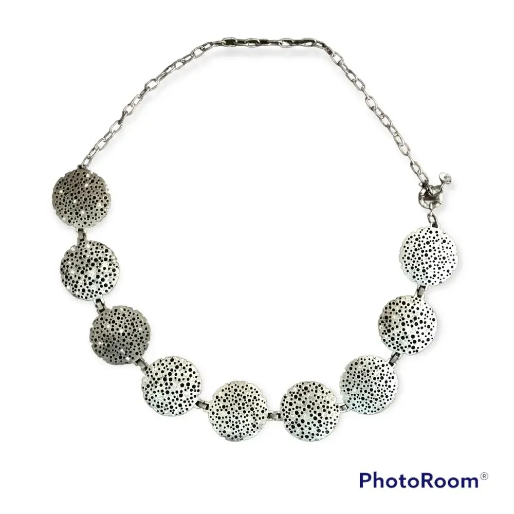 Beautiful Women's 39.5 Inch Metal Belt With Circles Glass Embellishments Chain